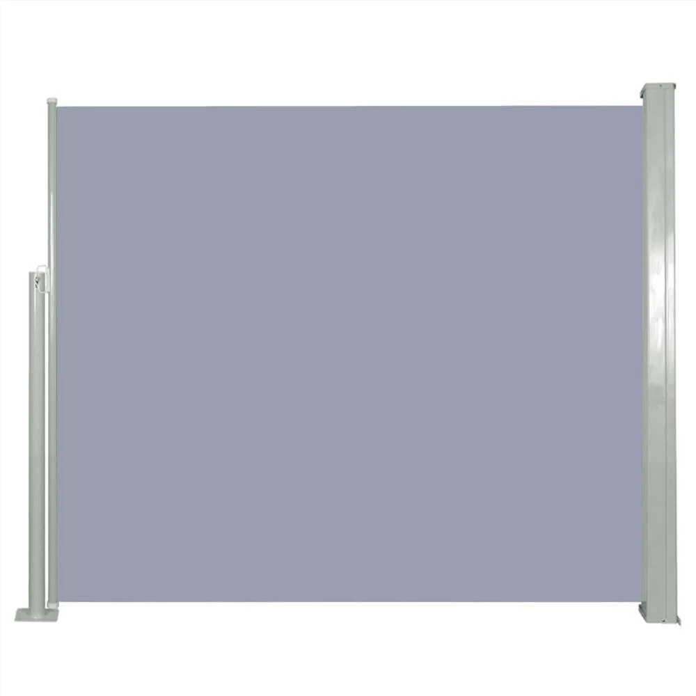Retractable Side Awning 120 X 300 Cm Grey - Image 2