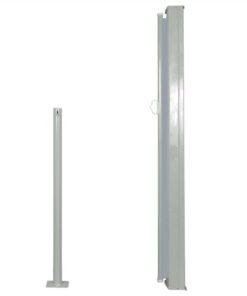 Retractable Side Awning 120 X 300 Cm Grey -Room Retractable Side Awning 120 x 300 cm Grey 442697 2