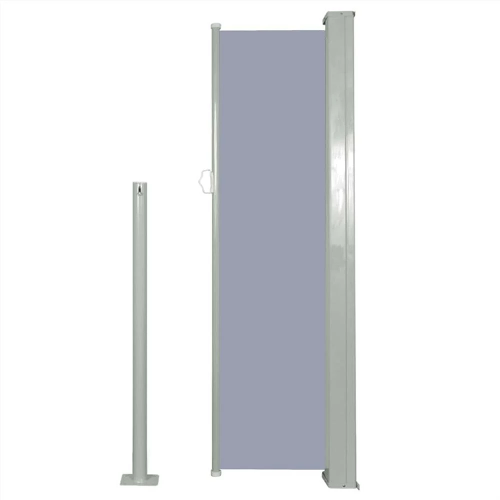Retractable Side Awning 120 X 300 Cm Grey - Image 4