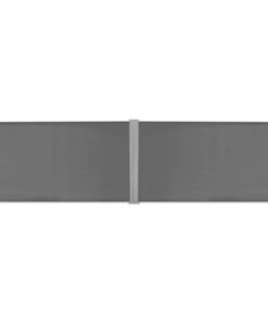 Retractable Side Awning 160x600 Cm Grey