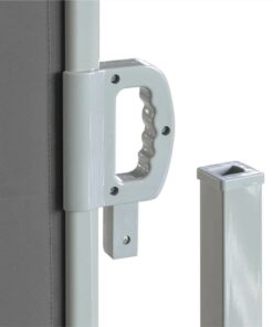 Retractable Side Awning 160x600 Cm Grey -Room Retractable Side Awning 160x600 cm Grey 447396 3