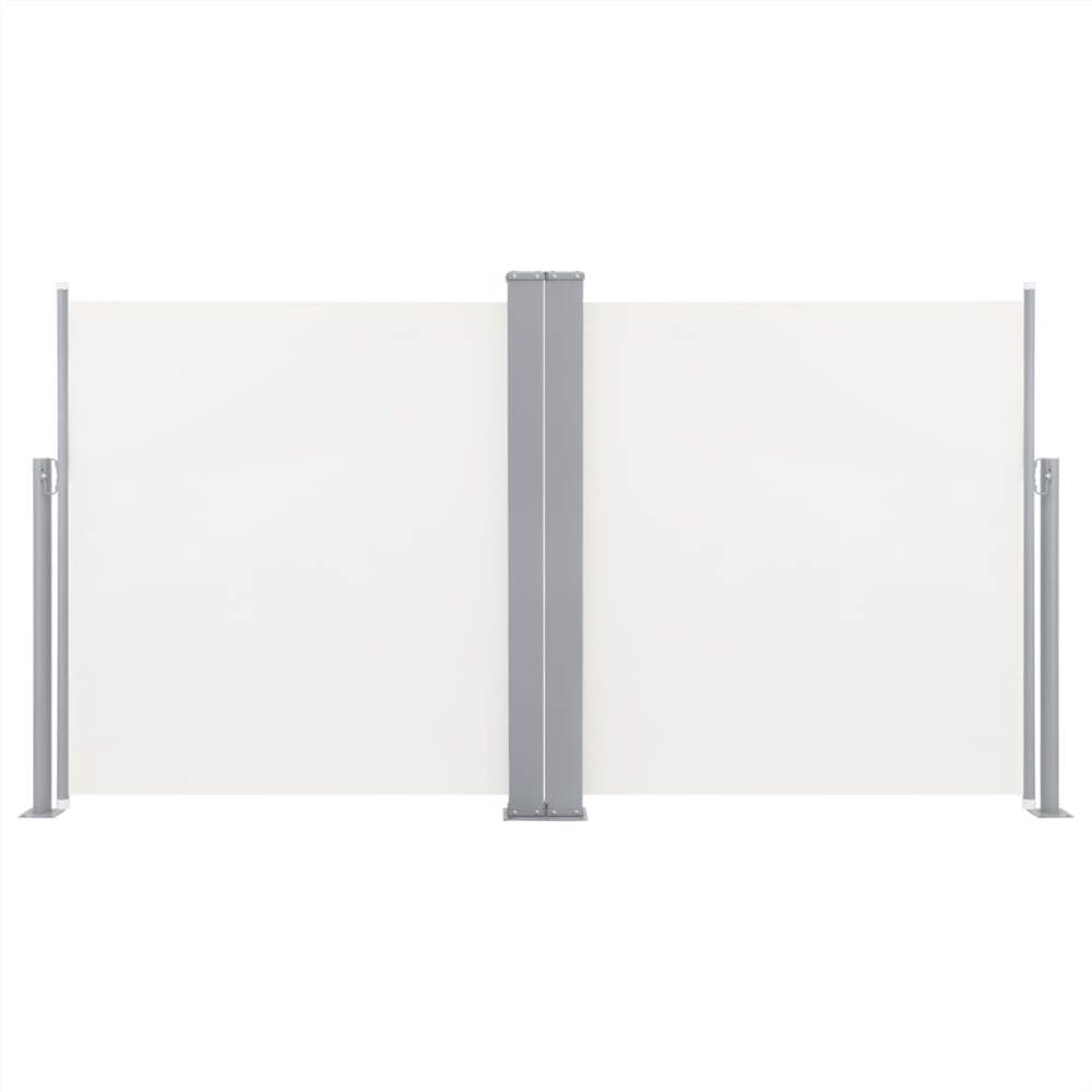 Retractable Side Awning Cream 100x600 cm Retractable Side Awning Cream 100x600 Cm -Room Retractable Side Awning Cream 100x600 cm 442742 3