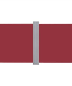 Retractable Side Awning Red 100x600 Cm -Room Retractable Side Awning Red 100x600 cm 441450 3