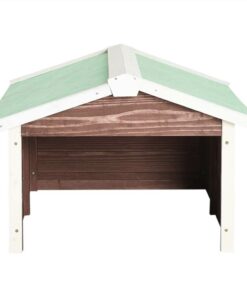 Robotic Lawn Mower Garage 72x87x50 Cm Mocca And White Firwood 5 Robotic Lawn Mower Garage 72x87x50 Cm Mocca And White Firwood -Room Robotic Lawn Mower Garage 72x87x50 cm Mocca and White Firwood 486513 3