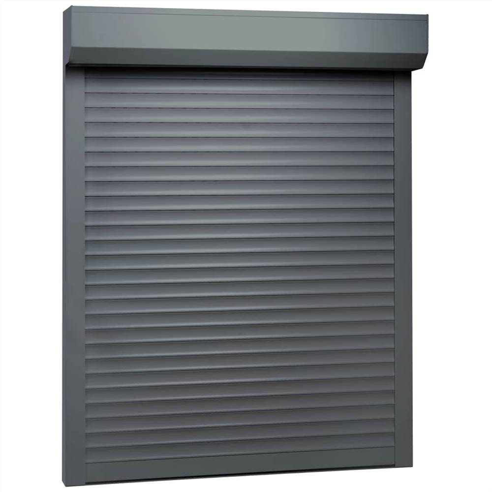 Roller Shutter Aluminium 120x150 cm Anthracite Roller Shutter Aluminium 120x150 Cm Anthracite -Room Roller Shutter Aluminium 120x150 cm Anthracite 442779 0