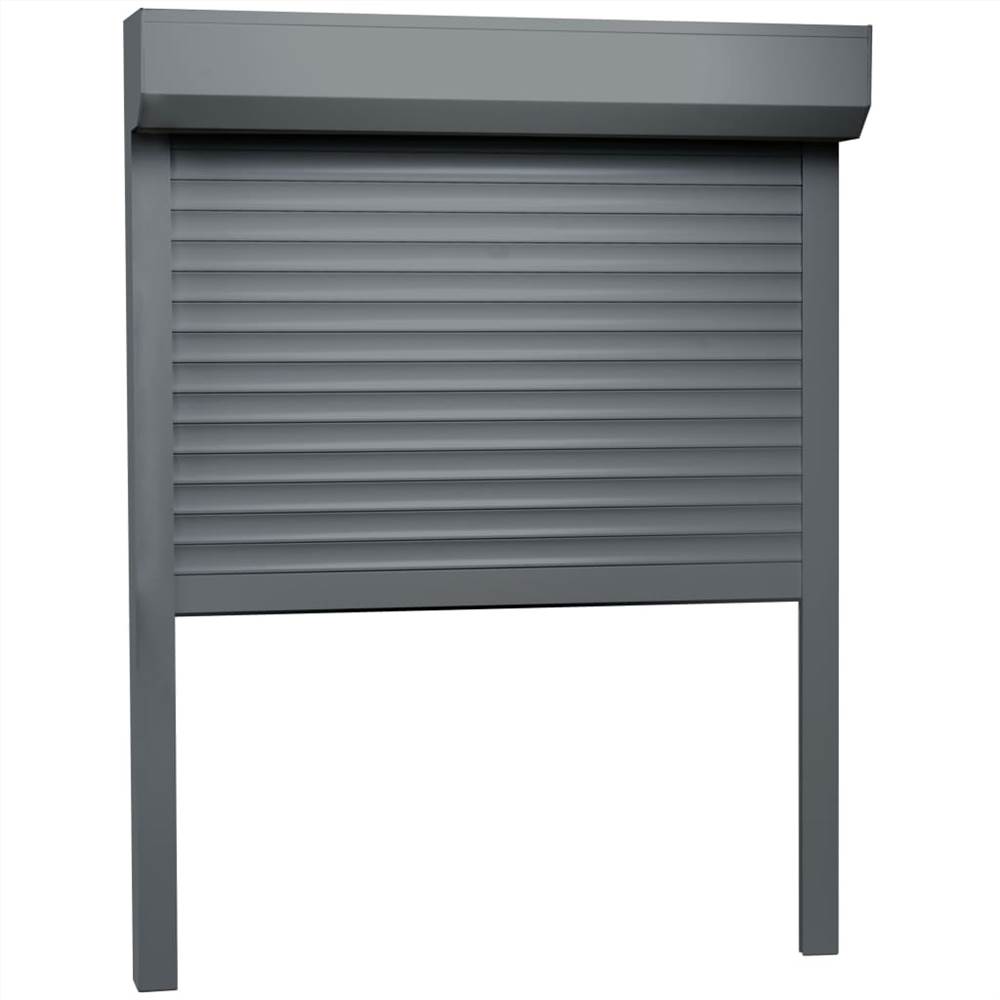 Roller Shutter Aluminium 120x150 cm Anthracite Roller Shutter Aluminium 120x150 Cm Anthracite -Room Roller Shutter Aluminium 120x150 cm Anthracite 442779 1
