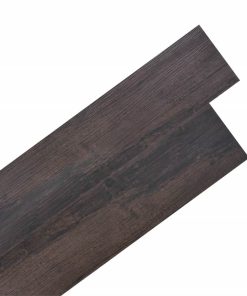 Self-adhesive PVC Flooring Planks 5.02 M² 2 Mm Dark Brown