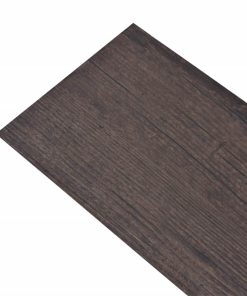 Self-adhesive PVC Flooring Planks 5.02 M² 2 Mm Dark Brown -Room Self adhesive PVC Flooring Planks 5 02 m 2 mm Dark Brown 443800 4