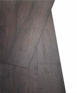 Self-adhesive PVC Flooring Planks 5.02 M² 2 Mm Dark Brown -Room Self adhesive PVC Flooring Planks 5 02 m 2 mm Dark Brown 443800 5