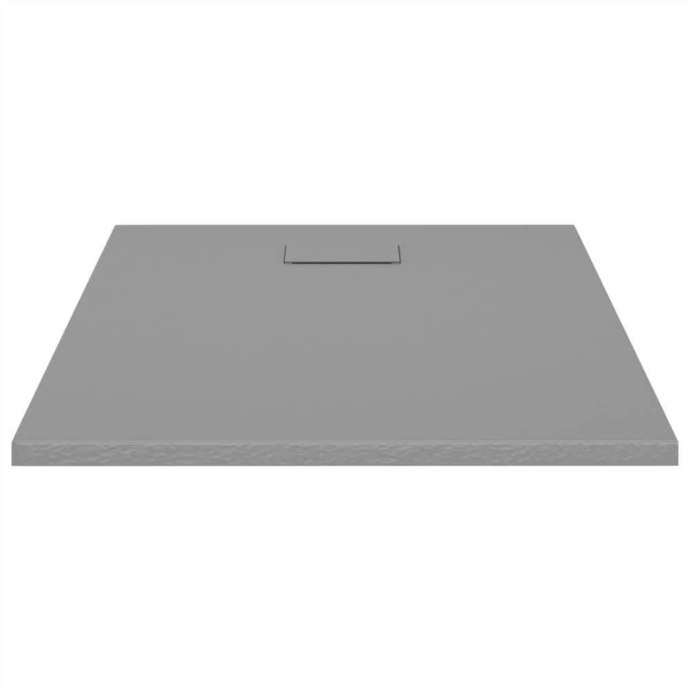 Shower Base Tray SMC Grey 100x80 cm Shower Base Tray SMC Grey 100x80 Cm -Room Shower Base Tray SMC Grey 100x80 cm 460325 2