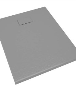 Shower Base Tray SMC Grey 100x80 Cm 6 Shower Base Tray SMC Grey 100x80 Cm -Room Shower Base Tray SMC Grey 100x80 cm 460325 4