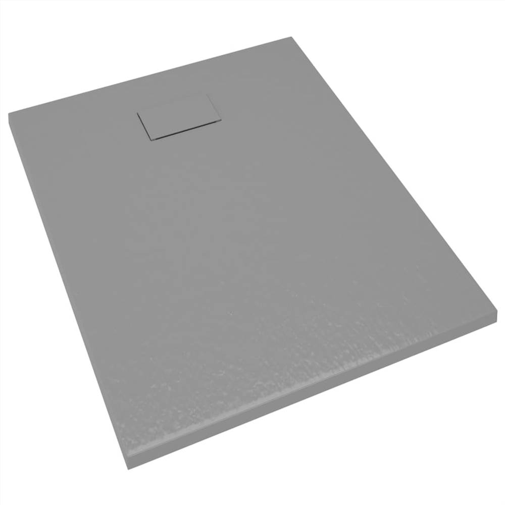 Shower Base Tray SMC Grey 100x80 cm Shower Base Tray SMC Grey 100x80 Cm -Room Shower Base Tray SMC Grey 100x80 cm 460325 4