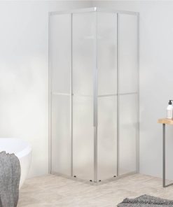 Shower Cabin Frosted ESG 70x70x180 Cm