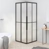 Shower Cabin Frosted ESG 70x70x180 Cm Black -Room Shower Cabin Frosted ESG 70x70x180 cm Black 517678 0