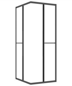 Shower Cabin Frosted ESG 80x70x180 Cm Black 5 Shower Cabin Frosted ESG 80x70x180 Cm Black -Room Shower Cabin Frosted ESG 80x70x180 cm Black 517677 3