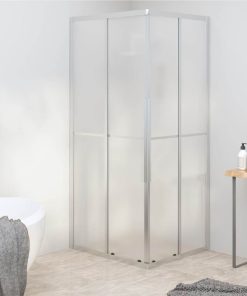 Shower Cabin Frosted ESG 90x70x180 Cm