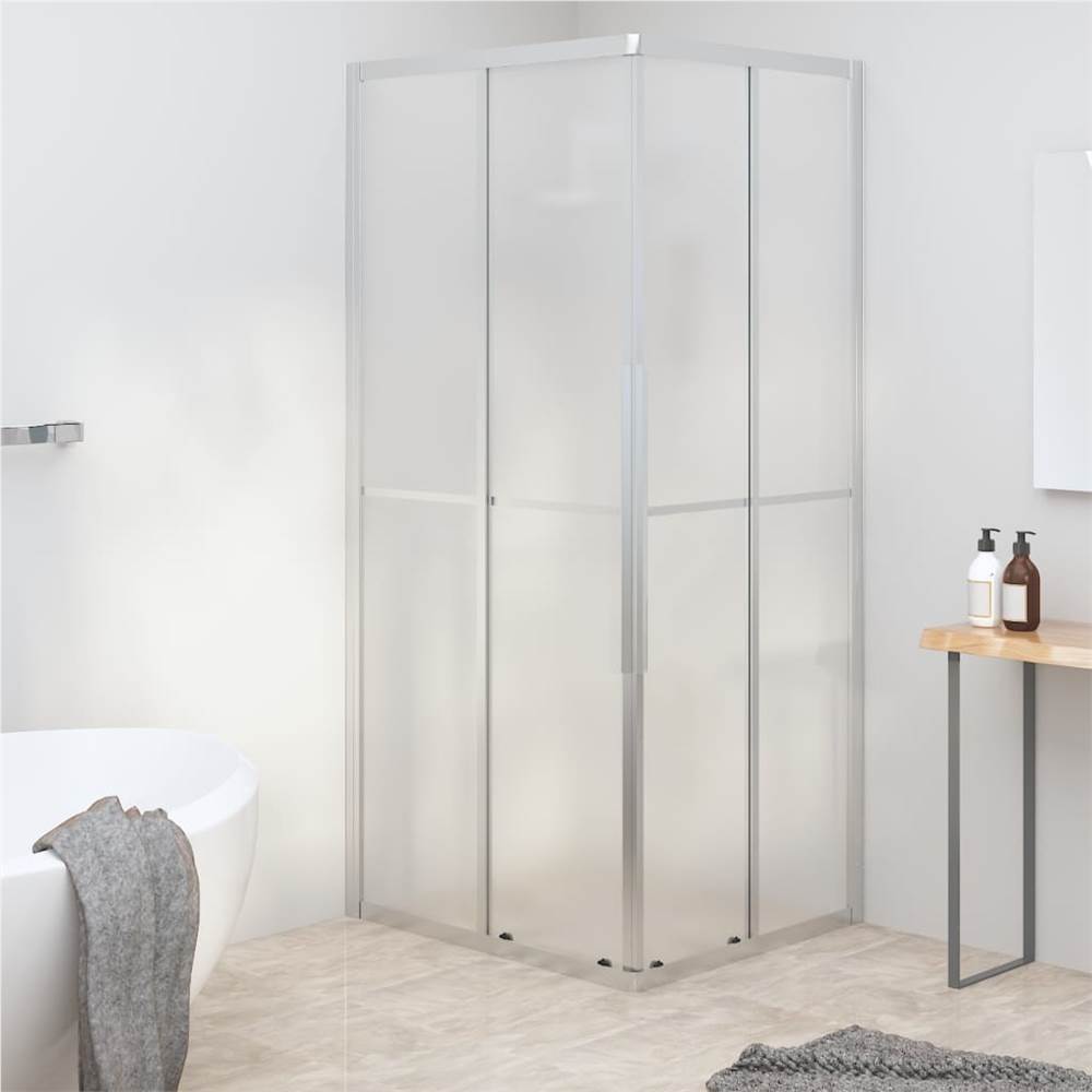 Shower Cabin Frosted ESG 90x70x180 cm Shower Cabin Frosted ESG 90x70x180 Cm -Room Shower Cabin Frosted ESG 90x70x180 cm 517669 0