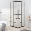 Shower Cabin Frosted ESG 90x70x180 Cm Black 1 Shower Cabin Frosted ESG 90x70x180 Cm Black -Room Shower Cabin Frosted ESG 90x70x180 cm Black 517676 0