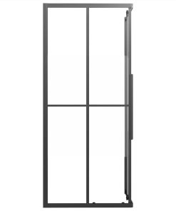 Shower Cabin Half Frosted ESG 90x70x180 Cm Black 6 Shower Cabin Half Frosted ESG 90x70x180 Cm Black -Room Shower Cabin Half Frosted ESG 90x70x180 cm Black 517671 4