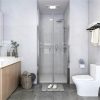 Shower Door Clear ESG 96x190 Cm 1 Shower Door Clear ESG 96x190 Cm -Room Shower Door Clear ESG 96x190 cm 440202 0