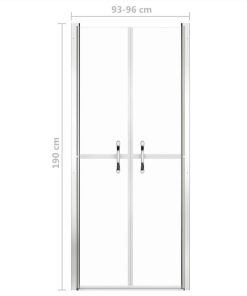 Shower Door Clear ESG 96x190 Cm -Room Shower Door Clear ESG 96x190 cm 440202 4