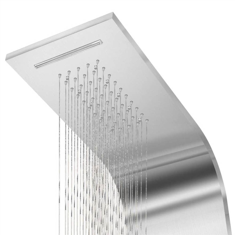 Shower Panel System Stainless Steel Curved Shower Panel System Stainless Steel Curved -Room Shower Panel System Stainless Steel Curved 443136 3