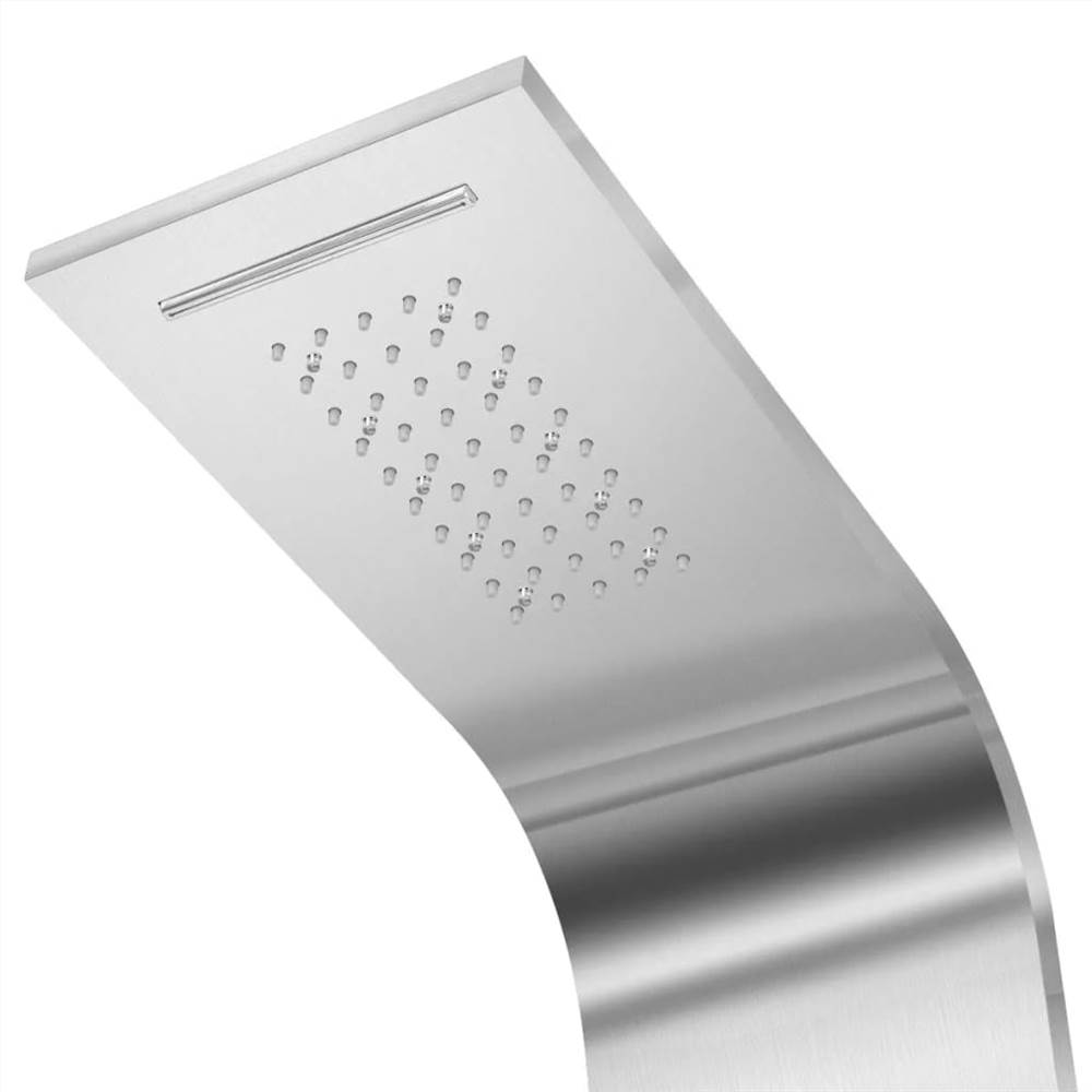Shower Panel System Stainless Steel Curved Shower Panel System Stainless Steel Curved -Room Shower Panel System Stainless Steel Curved 443136 5