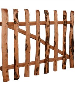 Single Fence Gate Impregnated Hazel Wood 100x60 Cm 4 Single Fence Gate Impregnated Hazel Wood 100x60 Cm -Room Single Fence Gate Impregnated Hazel Wood 100x60 cm 489323 2