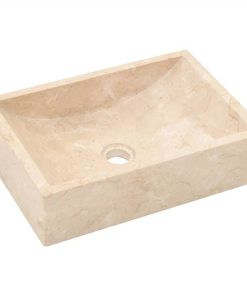 Sink 45x30x12 Cm Marble Cream -Room Sink 45x30x12 cm Marble Cream 441198 1