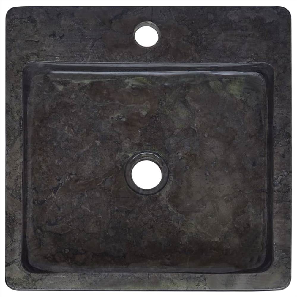 Sink Black 40x40x12 cm Marble Sink Black 40x40x12 Cm Marble -Room Sink Black 40x40x12 cm Marble 464503 1
