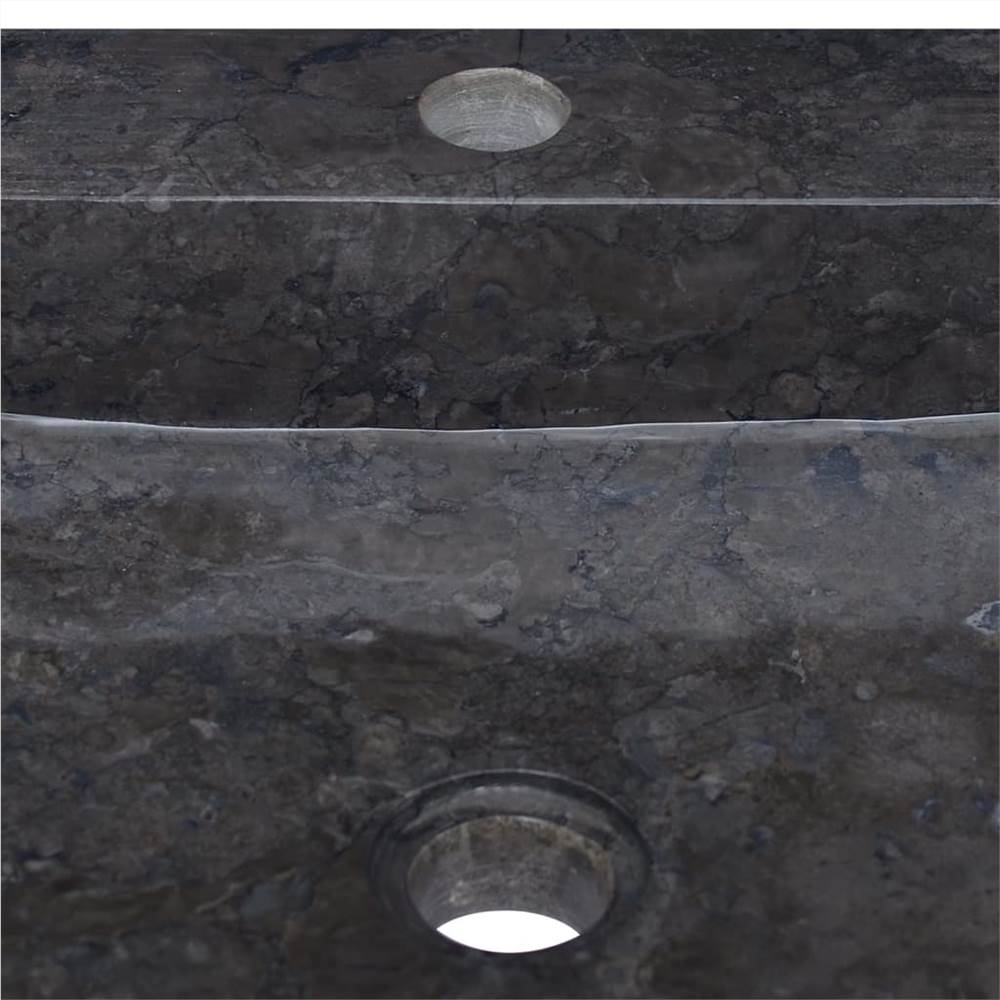 Sink Black 40x40x12 cm Marble Sink Black 40x40x12 Cm Marble -Room Sink Black 40x40x12 cm Marble 464503 2