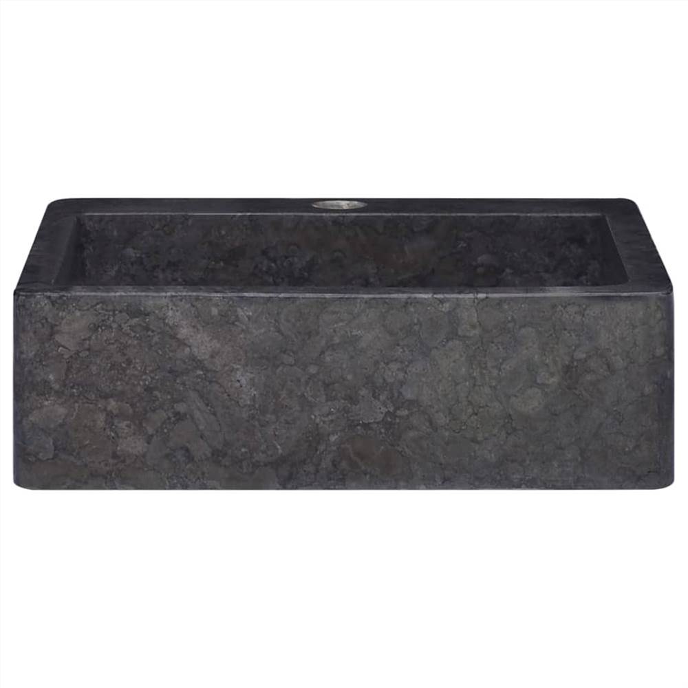 Sink Black 40x40x12 cm Marble Sink Black 40x40x12 Cm Marble -Room Sink Black 40x40x12 cm Marble 464503 3