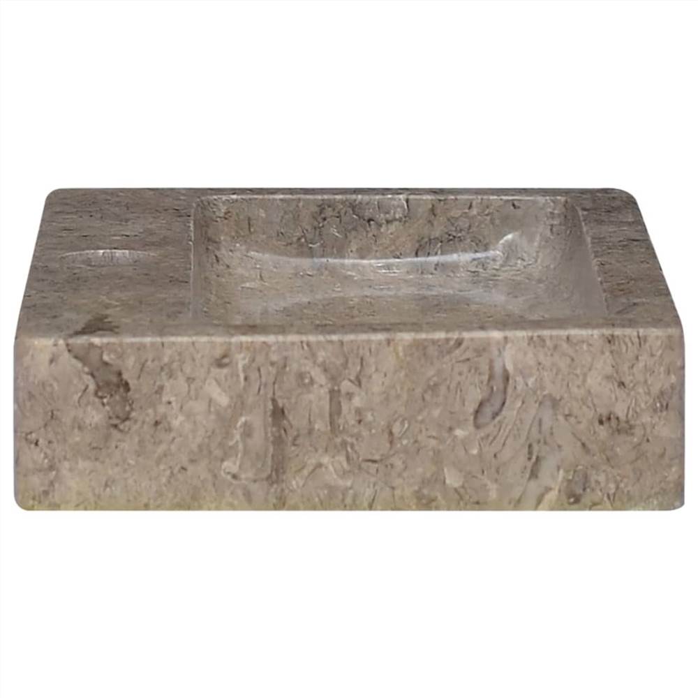 Sink Grey 38x24x6.5 cm Marble Sink Grey 38x24x6.5 Cm Marble -Room Sink Grey 38x24x6 5 cm Marble 464501 3