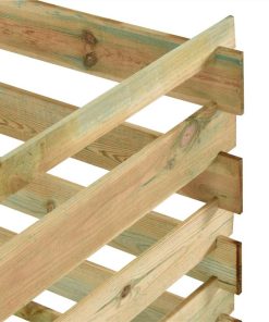 Slatted Garden Composter 120x120x70 Cm Impregnated Pinewood -Room Slatted Garden Composter 120x120x70 cm Impregnated Pinewood 467839 3
