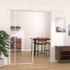 Sliding Door ESG Glass And Aluminium 90x205 Cm White 1 Sliding Door ESG Glass And Aluminium 90x205 Cm White -Room Sliding Door ESG Glass and Aluminium 90x205 cm White 515734 0