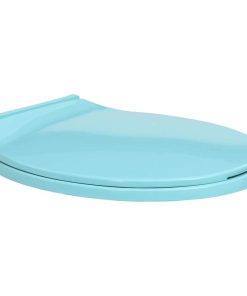 Soft-Close Toilet Seat Green Oval