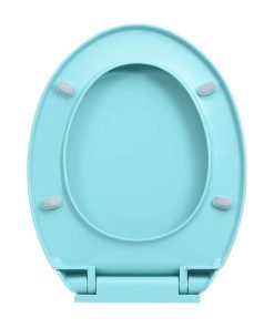 Soft-Close Toilet Seat Green Oval 6 Soft-Close Toilet Seat Green Oval -Room Soft Close Toilet Seat Green Oval 517653 4