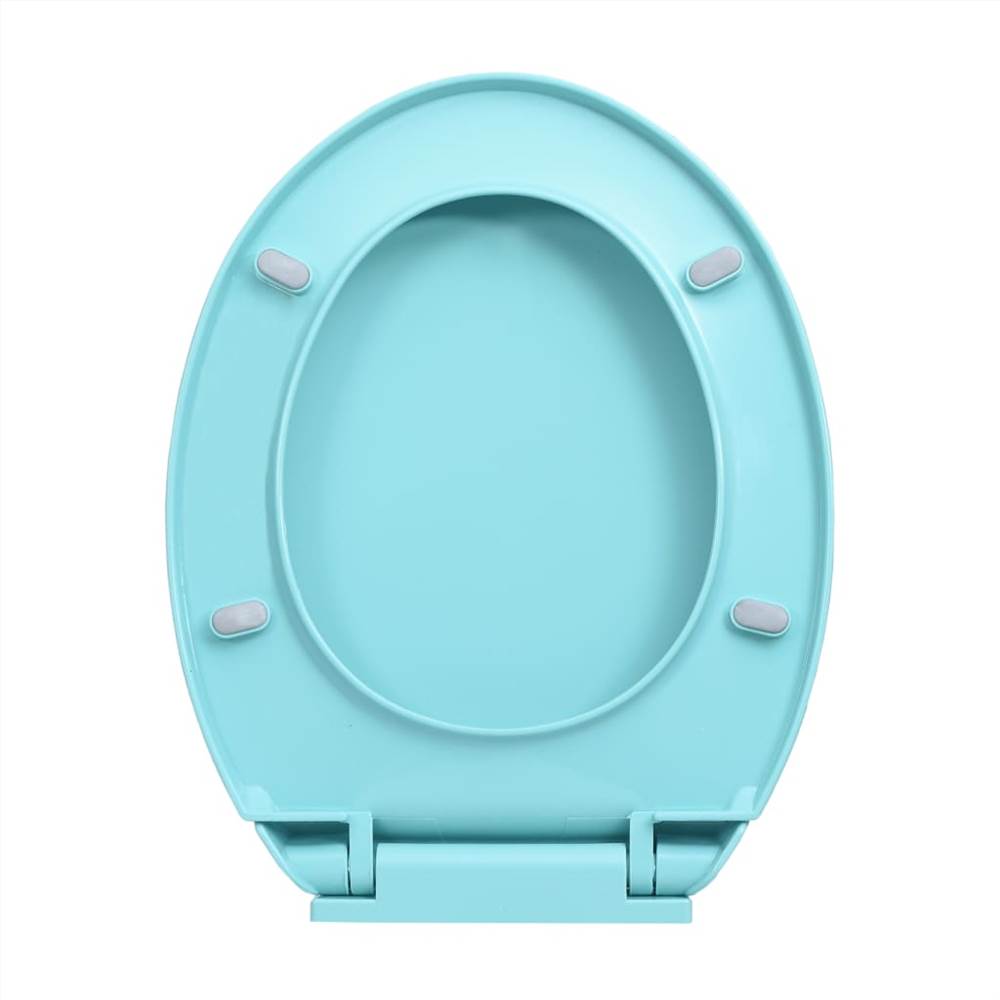 Soft-Close Toilet Seat Green Oval Soft-Close Toilet Seat Green Oval -Room Soft Close Toilet Seat Green Oval 517653 4