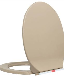 Soft-Close Toilet Seat Quick Release Beige Oval -Room Soft Close Toilet Seat Quick Release Beige Oval 449898 2