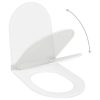 Soft-close Toilet Seat With Quick-release Design White 1 Soft-close Toilet Seat With Quick-release Design White -Room Soft close Toilet Seat with Quick release Design White 438869 0