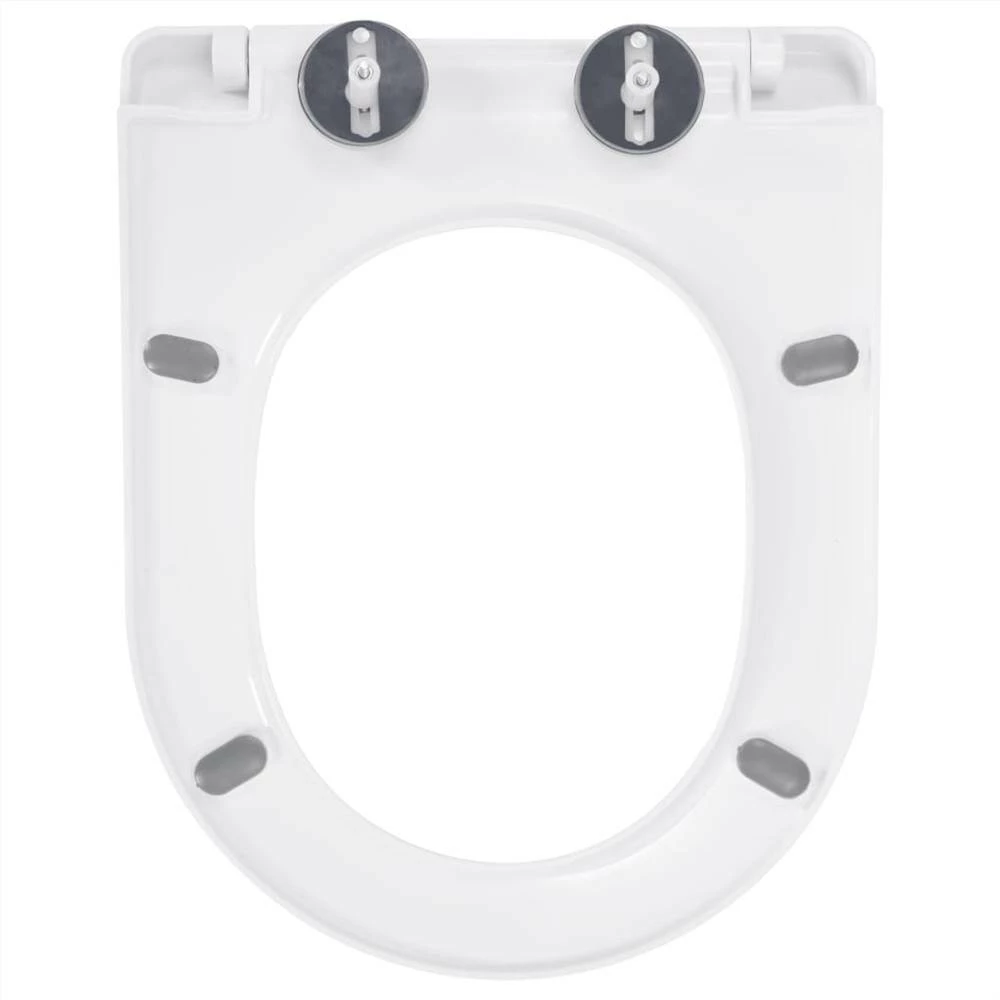 Soft-close Toilet Seat With Quick-release Design White - Image 5