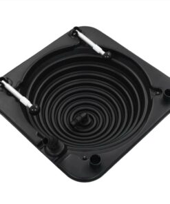 Solar Pool Heaters 5 Pcs 75x75x36 Cm HDPE Aluminium -Room Solar Pool Heaters 5 pcs 75x75x36 cm HDPE Aluminium 462117 3