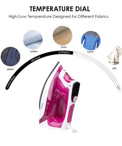 Sonifer SF9025 2400W Clothes Steam Iron With LCD Display, Household Fabric Electric Iron, 11 Selectable Ironing Programs -Room Sonifer SF9025 2400W Clothes Steam Iron 507629 3