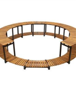 Spa Surround 273x53 Cm Solid Acacia Wood -Room Spa Surround 273x53 cm Solid Acacia Wood 457537 3
