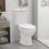 Standing Toilet With Cistern And Soft Close Seat Ceramic White 2 Standing Toilet With Cistern And Soft Close Seat Ceramic White -Room Standing Toilet with Cistern and Soft Close Seat Ceramic White 450820 0