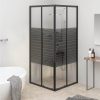 Stripe Shower Cabin ESG 70x70x180 Cm Black 2 Stripe Shower Cabin ESG 70x70x180 Cm Black -Room Stripe Shower Cabin ESG 70x70x180 cm Black 514227 0