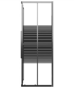 Stripe Shower Cabin ESG 80x70x180 Cm Black -Room Stripe Shower Cabin ESG 80x70x180 cm Black 514229 2