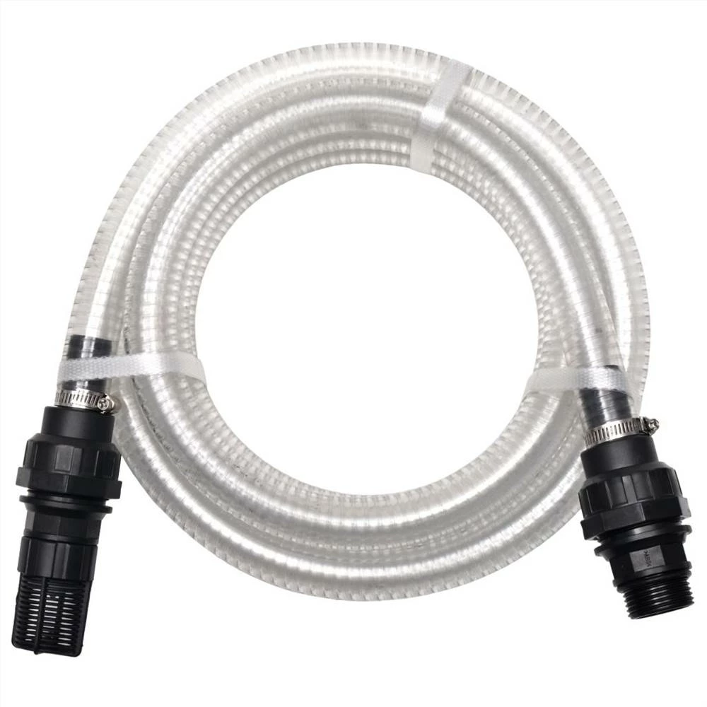 Suction Hose With Connectors 10 M 22 Mm White