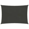 Sunshade Sail 160 G/m² Anthracite 3.5x4.5 M HDPE