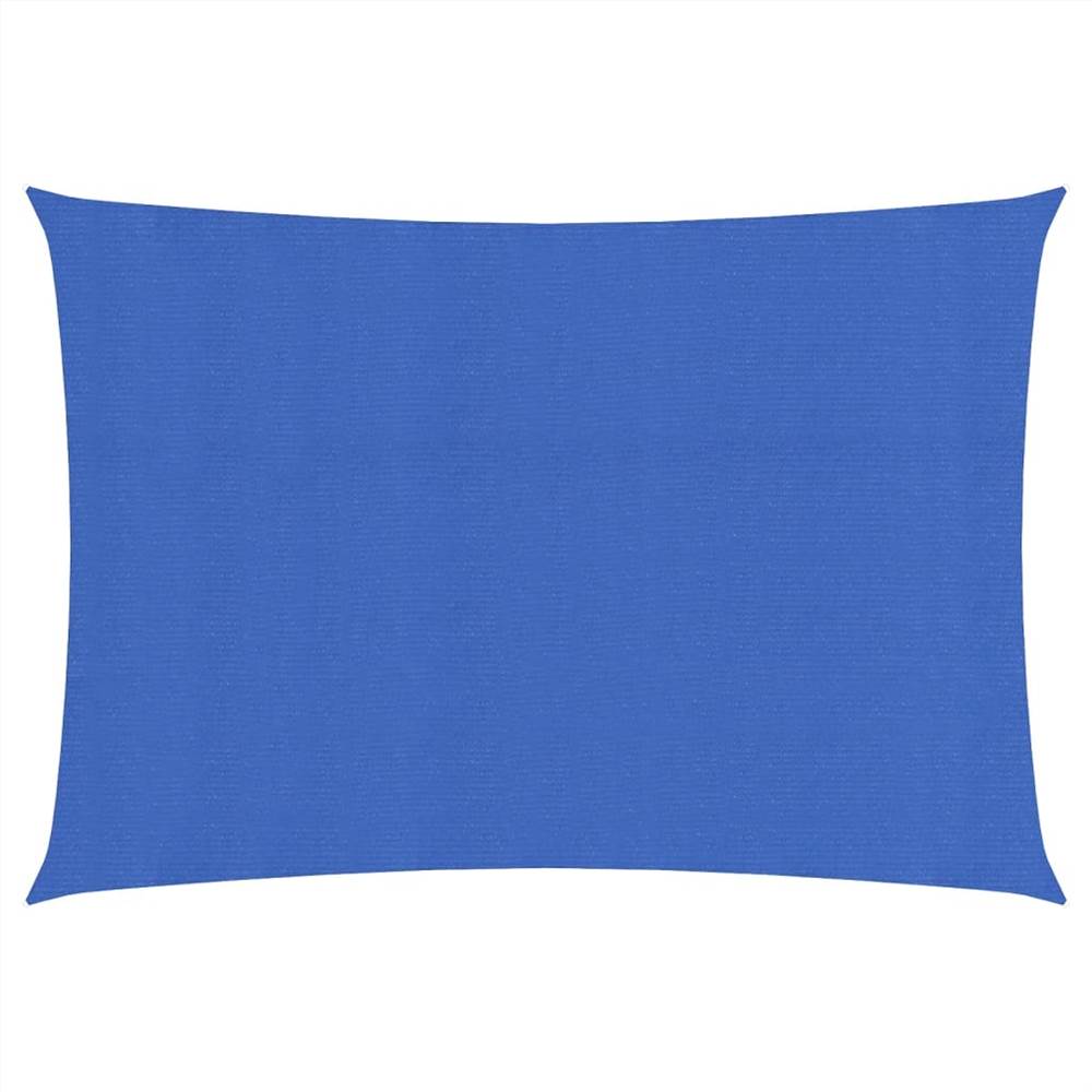 Sunshade Sail 160 g/m² Blue 2.5x4 m HDPE Sunshade Sail 160 G/m² Blue 2.5x4 M HDPE -Room Sunshade Sail 160 g m Blue 2 5x4 m HDPE 464152 0